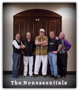 Photo of The Nonessentials, a blues band formed by government workers during the 1995 shutdown.