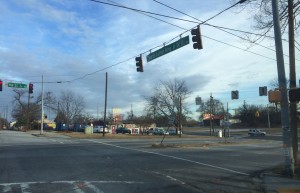 East of the state Capitol, Martin Luther King Jr. Drive is sparsely developed as it leads to Oakland Cemetery. Credit: David Pendered
