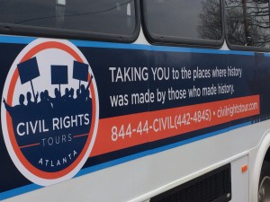 civil rights tour bus