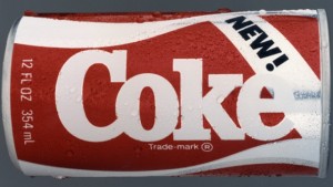 a "mew" Coke 