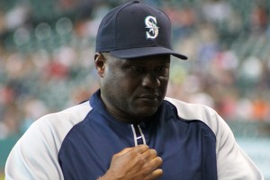 Seattle Mariners manager Lloyd McClendon (Credit: By Eric Enfermero, via Wikimedia Commons 