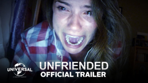 "Unfriended" movie shot