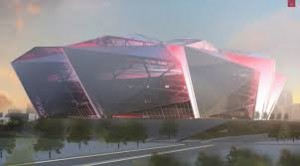 new Falcons stadium