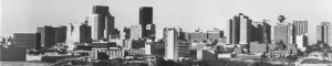 Atlanta skyline 1970
