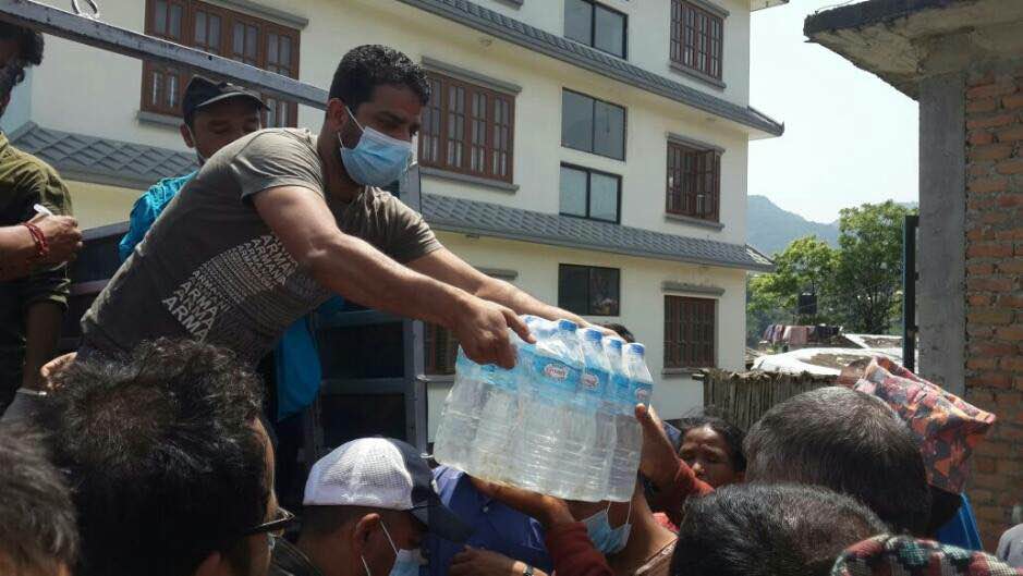 Nepal disaster relief