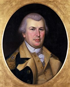 Nathanael Greene, commander of the Southern Department of the Continental army during the Revolutionary War.