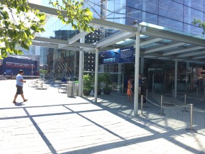 National Aquarium, entrance