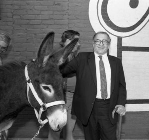 Manuel Maloof, and donkey