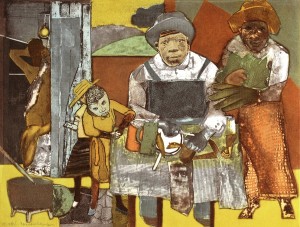 The Family, by Romare Bearden