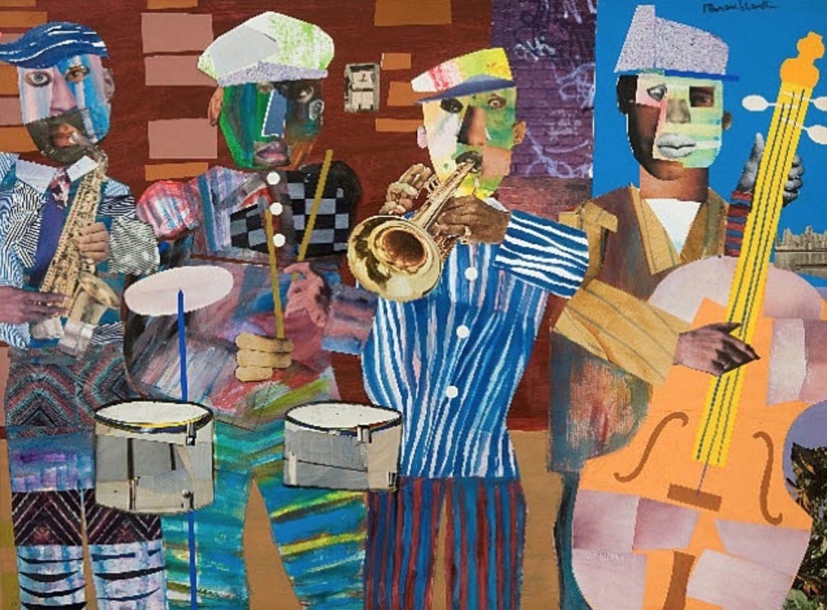 Jazz Village, by Romare Bearden