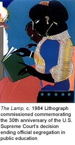 The Lamp, by Romare Bearden