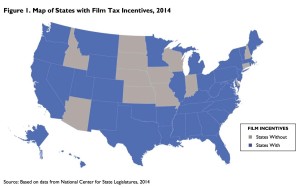 Film tax credits by state