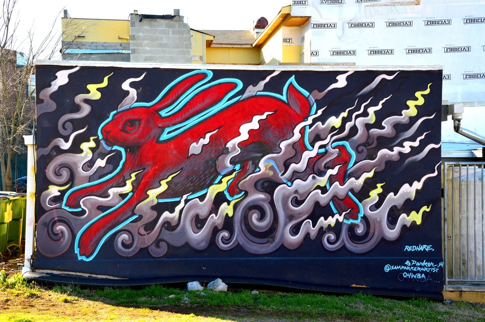 Redhare mural