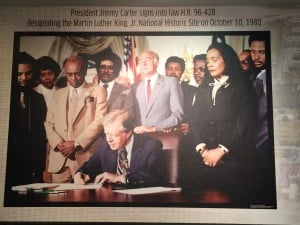 Carter signs legislation