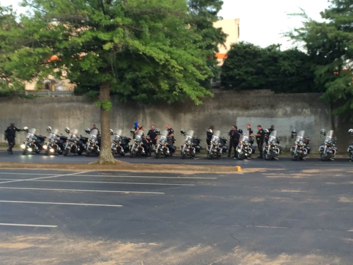 APD motorcycle riders