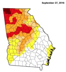 drought map 9:27:16