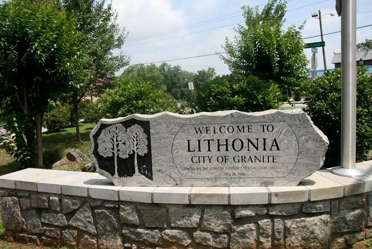 Lithonia Welcome Sign