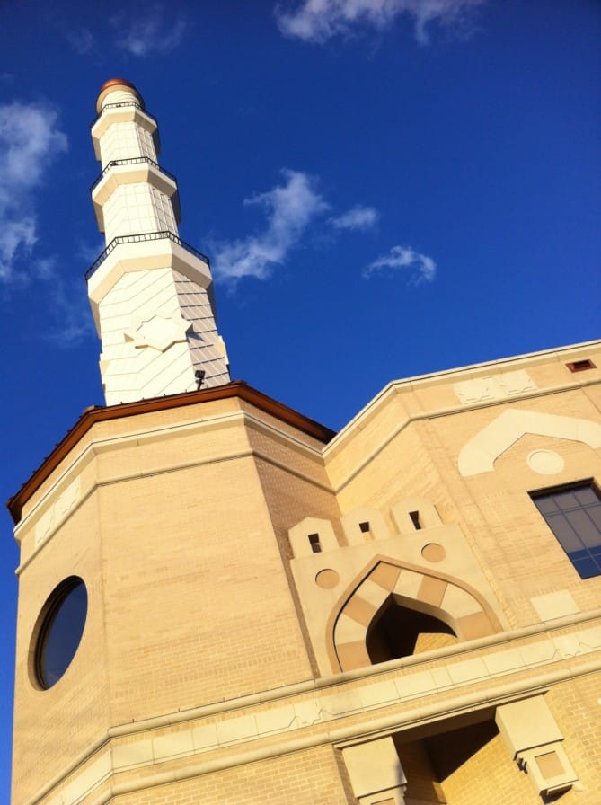 Atlanta mosque, minaret