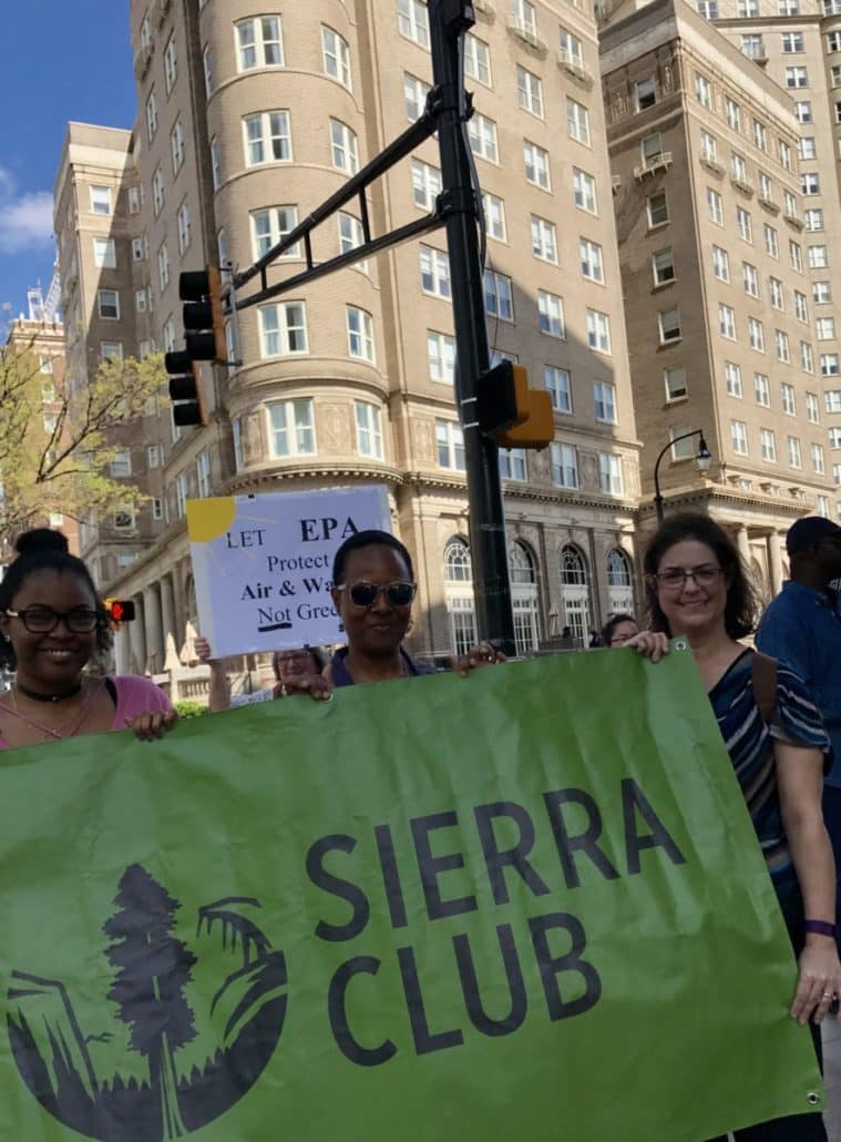 Sierra Club rally to support EPA 2/24
