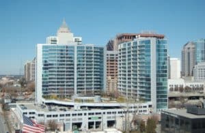 Rental rates for most apartments being built in Midtown and Buckhead exceed $2.60 a foot, according to a new report from CBRE, the real estate firm. These prices are beyond the reach of many who work in these two job-rich neighborhoods. Credit: mymidtownmojo.com