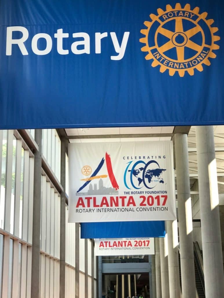 Rotary banners