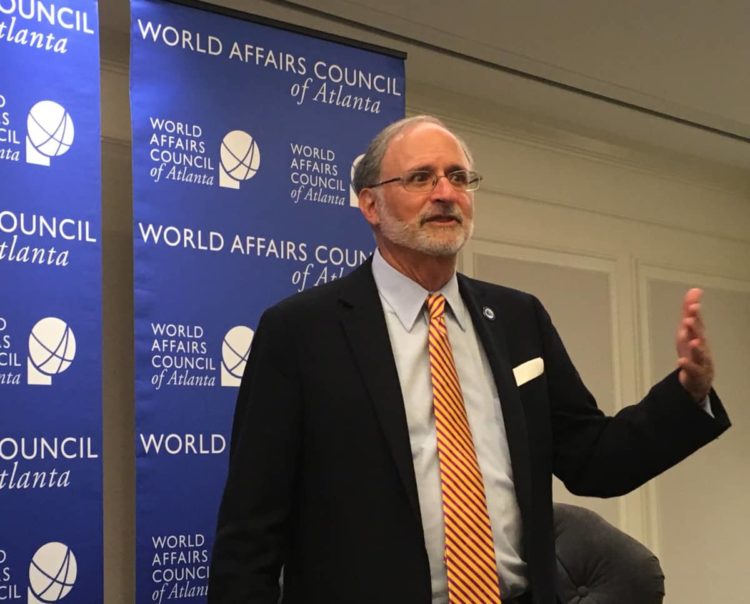 Charles Shapiro, president of the World Affairs Council of Atlanta