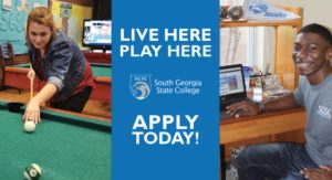 south georgia state college, live here, play here