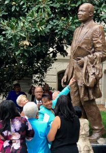 Bernice MLK statue