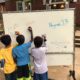 Children outside the Clarkston Community Center. Thousands of refugees live in the DeKalb city. Credit: Kelly Jordan