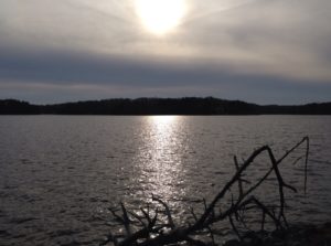 lake lanier, sun
