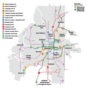 A MARTA map of a new version of the "More MARTA" expansion plan. (Click for a larger version.)
