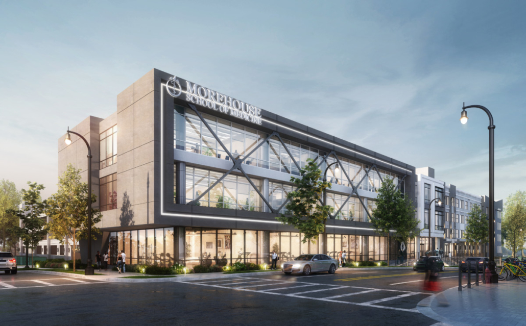 Morehouse's medical mission takes it across the street, with