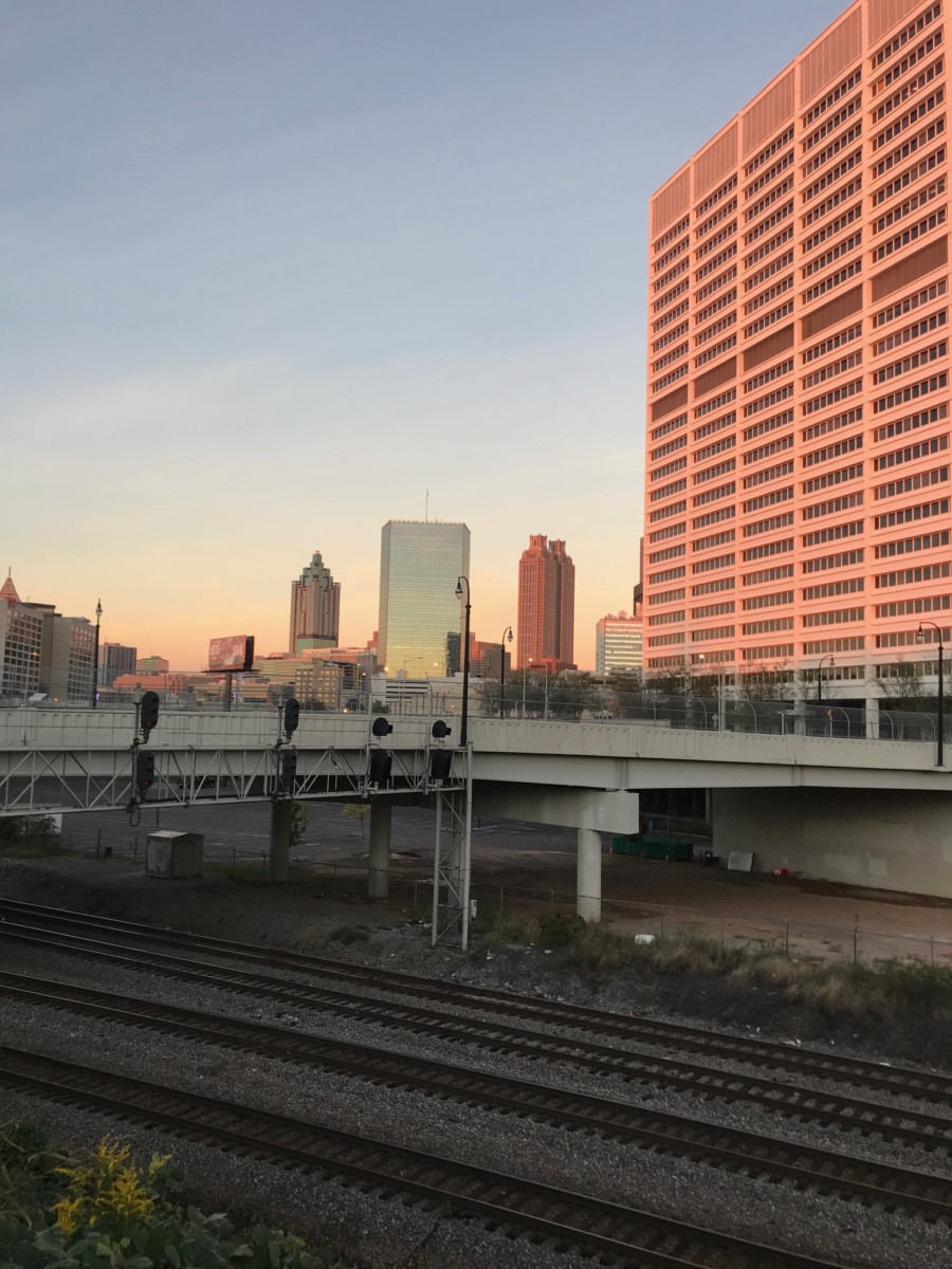 Downtown's Gulch is worth little in property taxes now, but Atlanta Public Schools, worried about an eroding tax base, want the right to collect property taxes on a publicly subsidized private development planned for the site. Credit: Kelly Jordan