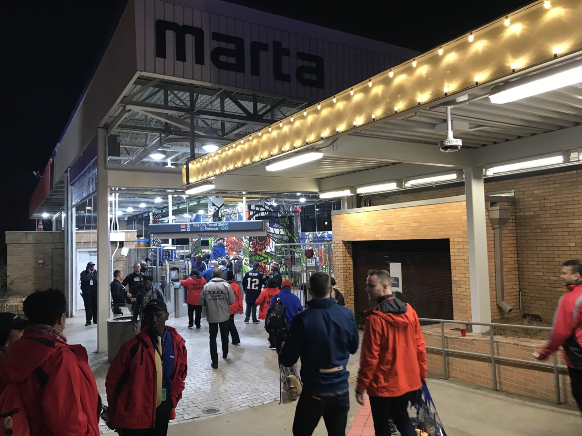 MARTA Vine City Station