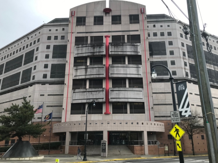 Atlanta city jail, front