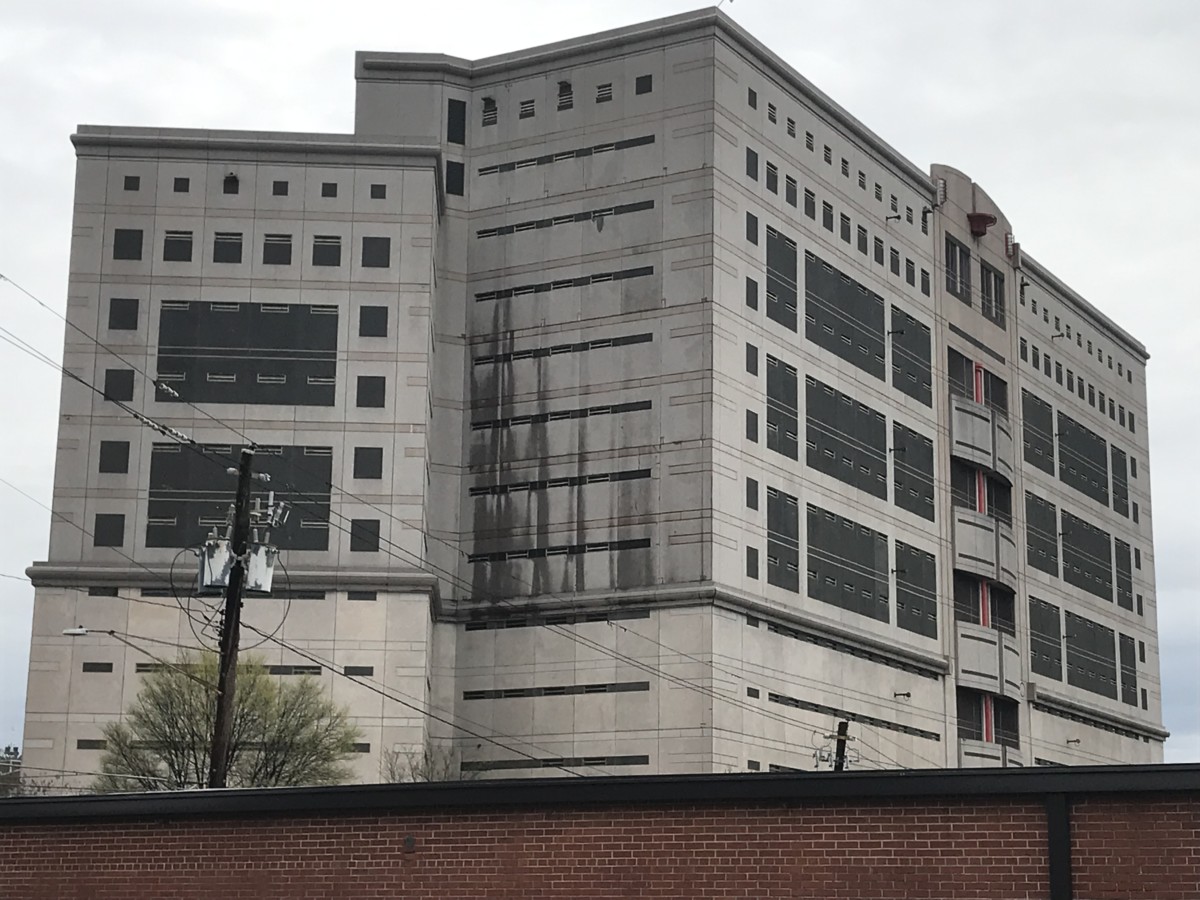 Atlanta city jail, side and rear