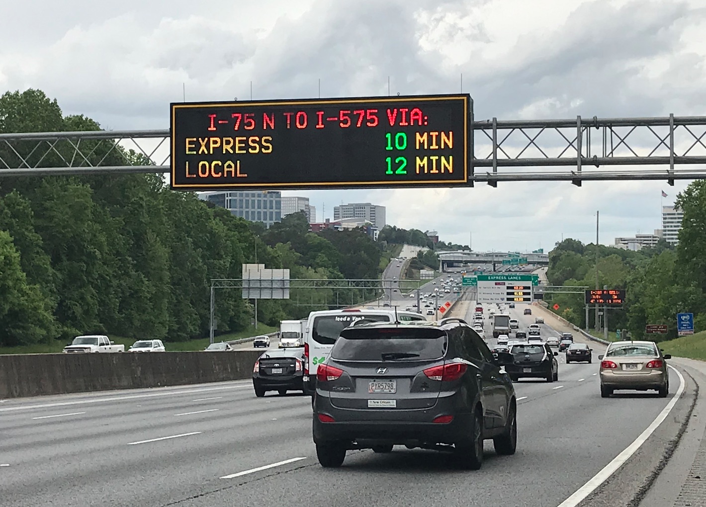 Congrestion pricing, toll lanes