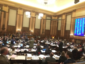 The Georgia House sent a medical cannabis cultivation bill to Gov. Brian Kemp on April 2. Credit: Maggie Lee