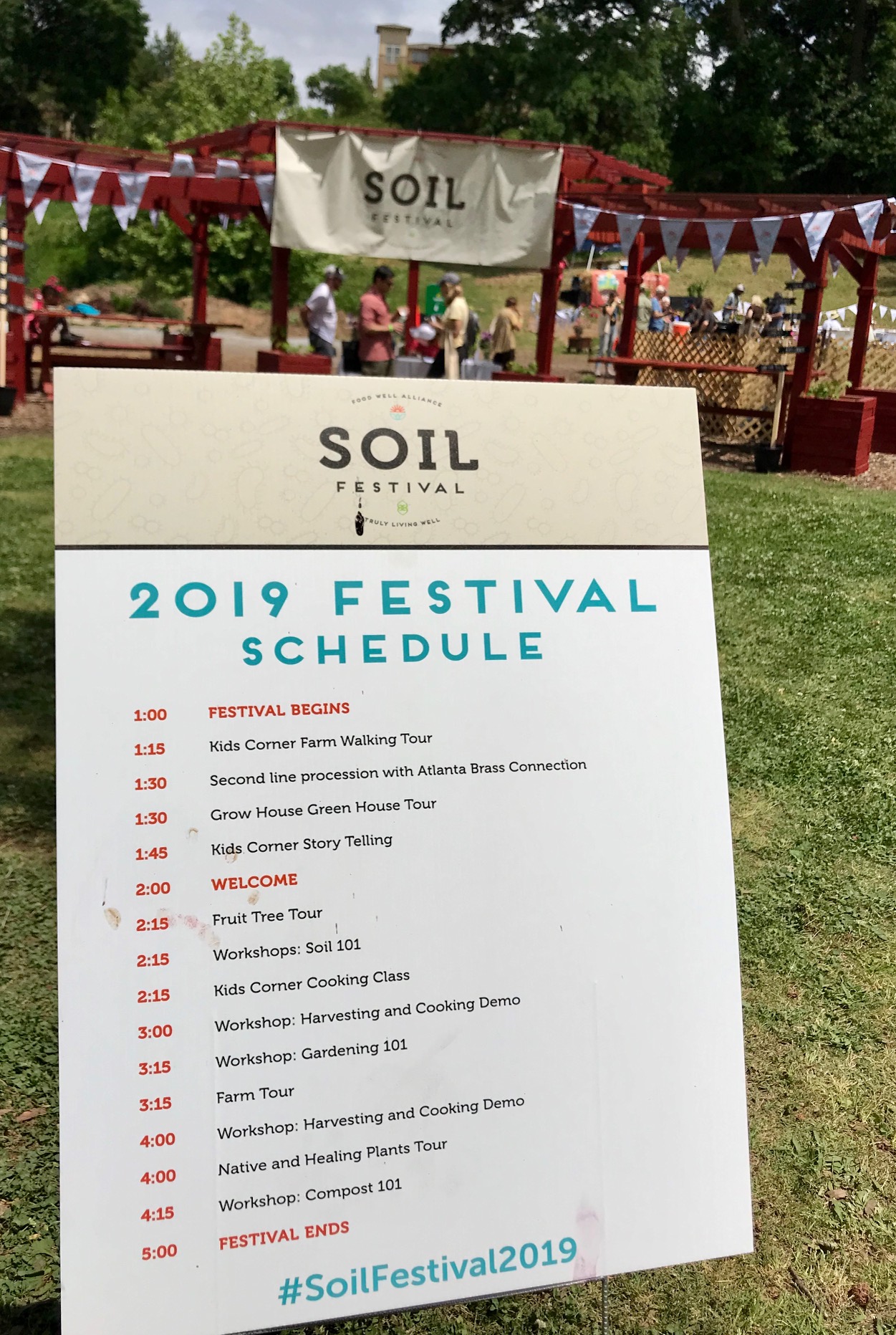 Food Well Alliance Soil Festival at Truly Living Well 2019 by Kelly Jordan