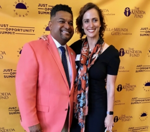 Just Opportunity Summit Nathaniel Smith and Lindy Miller