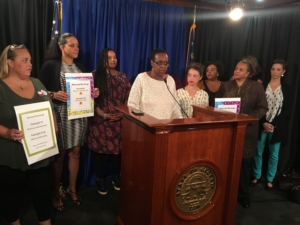 "The thing that you always hear stated is Georgia is No. 1 for business," said state Rep. "Able" Mable Thomas, D-Atlanta, on Friday. "So we submit to you that not only should Georgia be No. 1 for business, but we should not be No. 50 in the issue of maternal mortality."