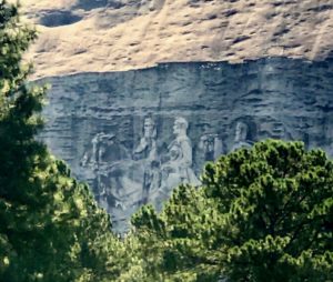 Stone Mountain, carving