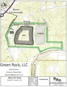 quarry proposed map alongside slowed chattahoochee carroll moratorium river county