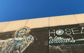 Hosea Williams mural by Fabian Williams