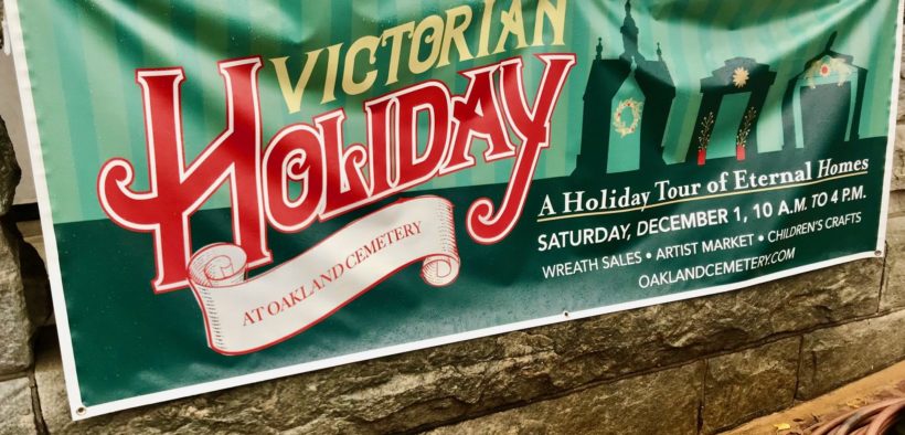 Oakland Cemetery Victorian Holiday December 2018 banner Atlanta