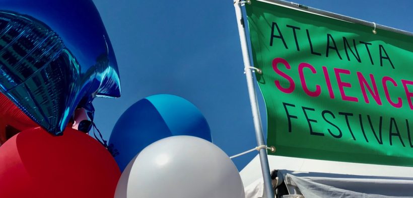 Atlanta Science Festival flag