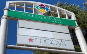 Greenbriar Mall 2021 signage exterior
