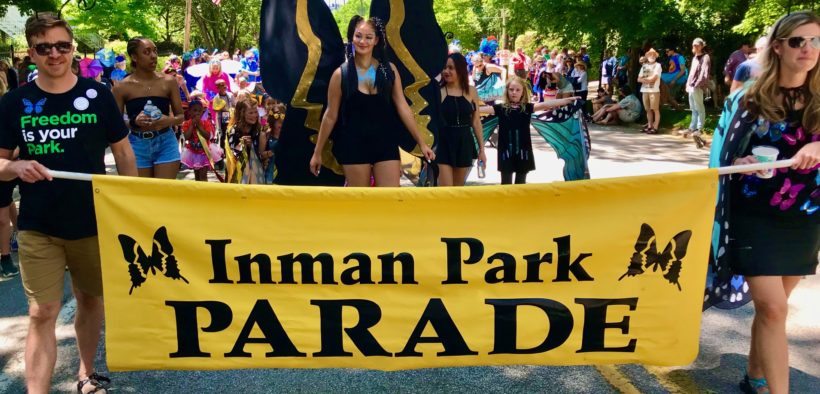 Inman Park Festival 2019 Atlanta parade banner
