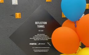Reflection Tunnel, MARTA, MLK, Atlanta, art