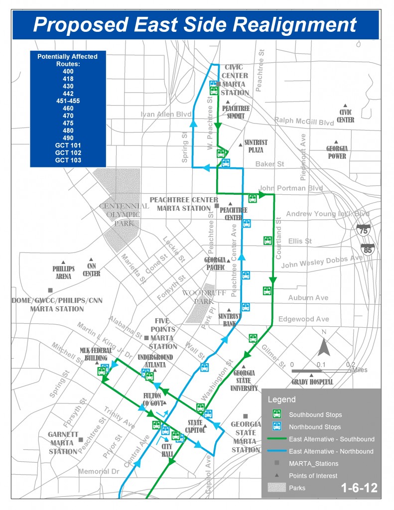 Peachtree Streetcar hastens departure of GRTA buses from Peachtree in ...